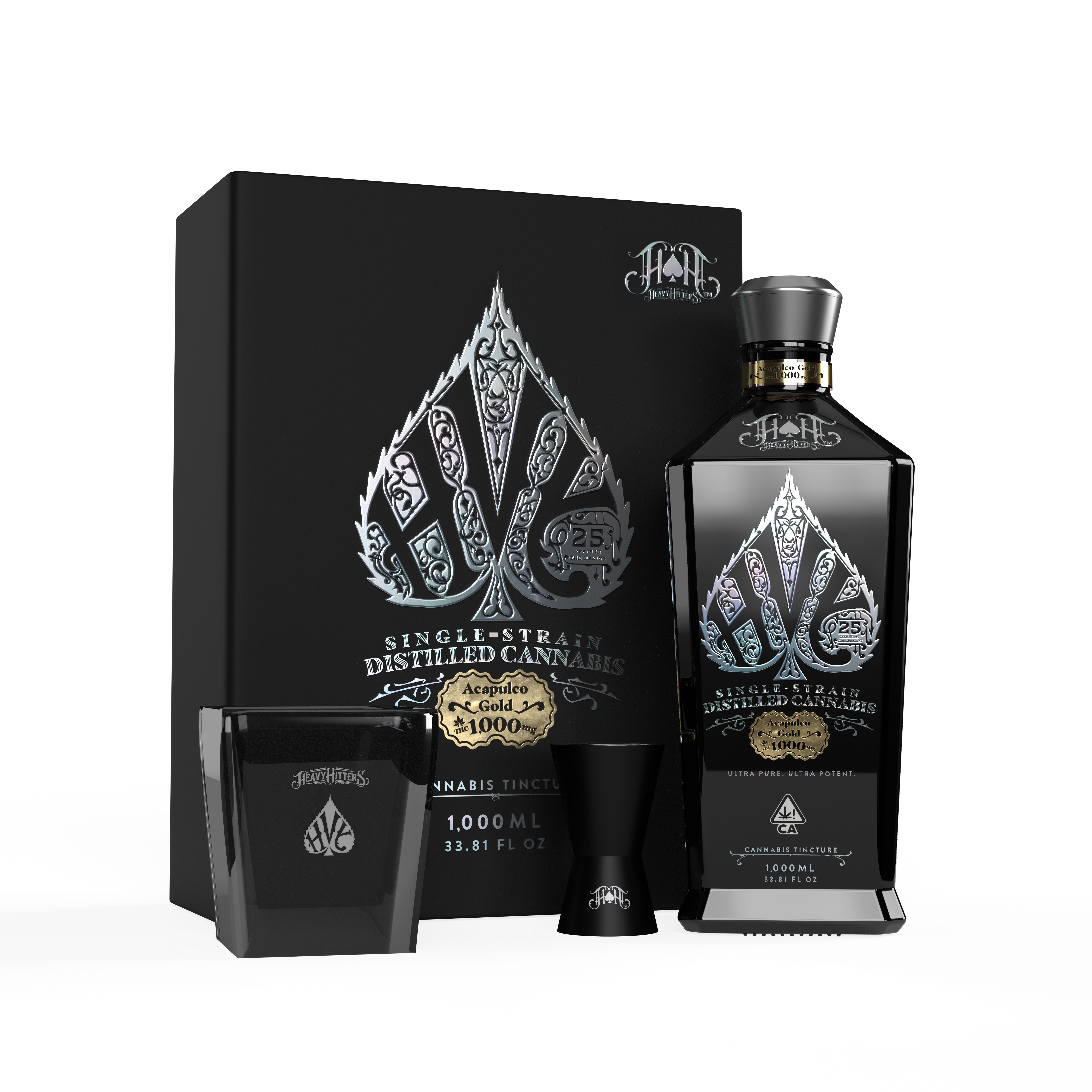 HVY Grand - Fast-Acting Cannabis Beverage - 1000mg THC | 1 Liter