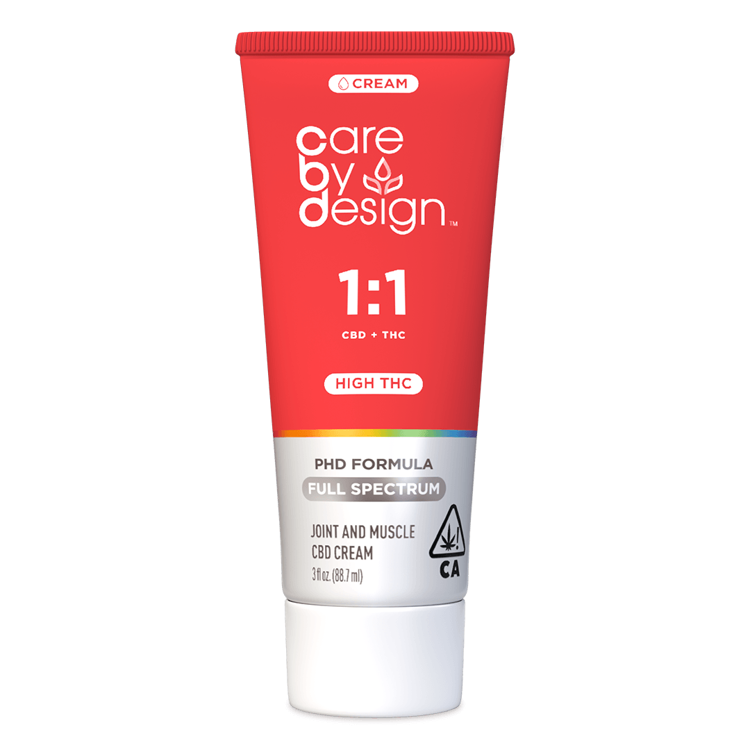 1:1 Joint and Muscle Cream [3oz] (450mg CBD/450mg THC)