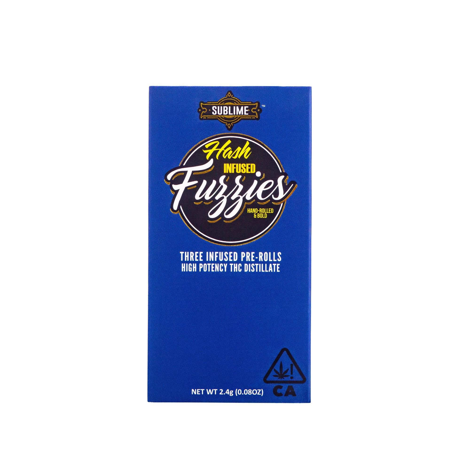 AK-47 - Hash Infused Fuzzies hybrid - 3pk [2.4g]