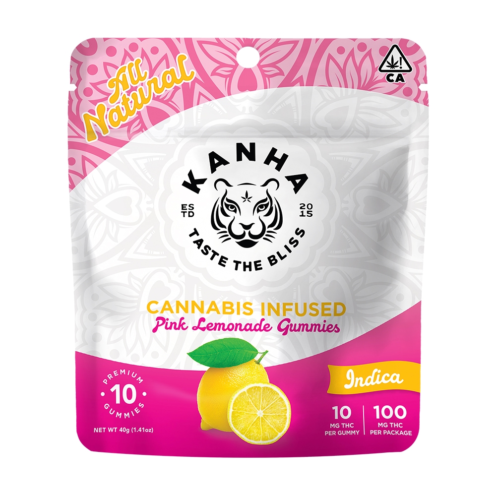 Pink Lemonade - Indica [10pk] (100mg)