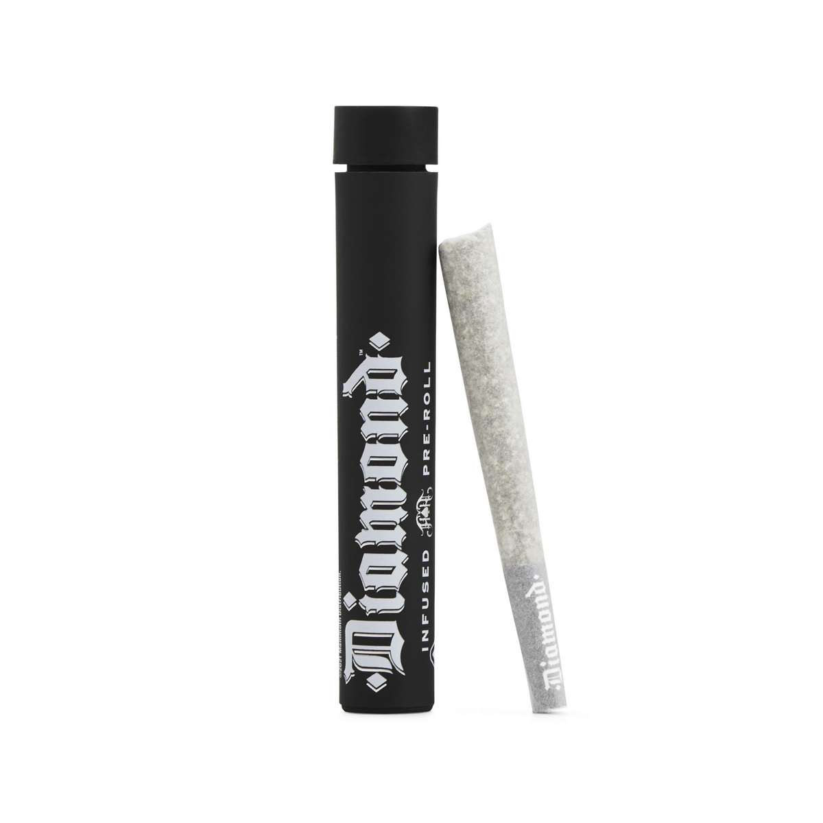 Black Cherry Gelato | Hybrid - Diamond THCA-Infused Pre-Roll - 1G Joint