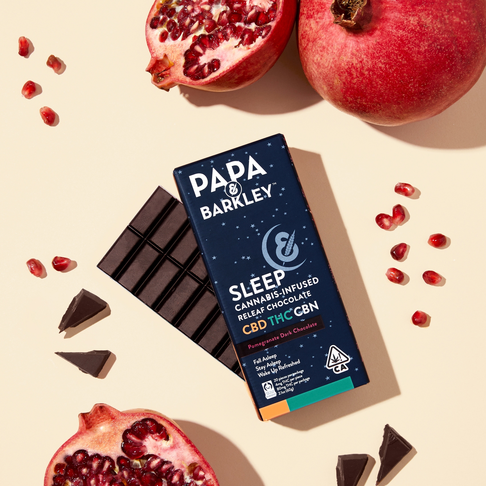 Pomegranate Sleep Dark Chocolate [20pk]