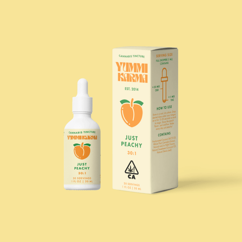 30:1 Just Peachy [30ml] (1000mg CBD/30mg THC)