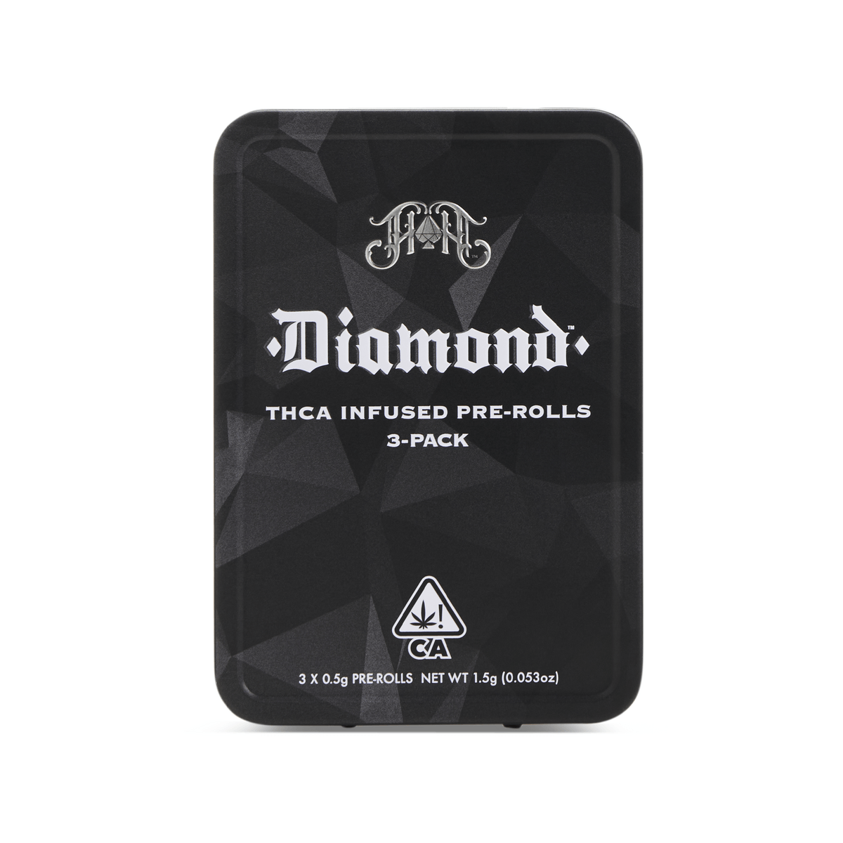 Animal Mints | I/H - Diamond THCA-Infused Pre-Rolls - 1.5G Three-Pack