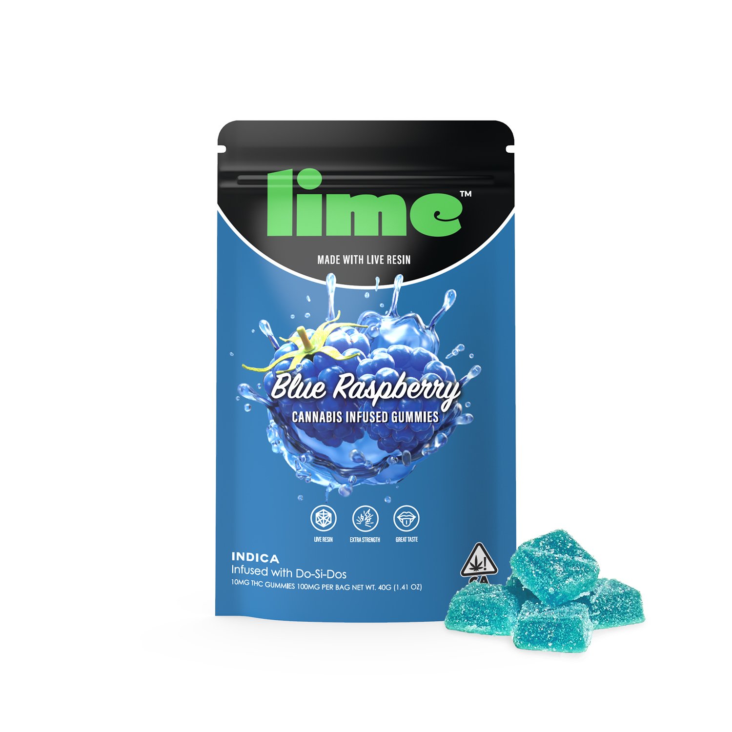 Blue Raspberry [10pk] (100mg)