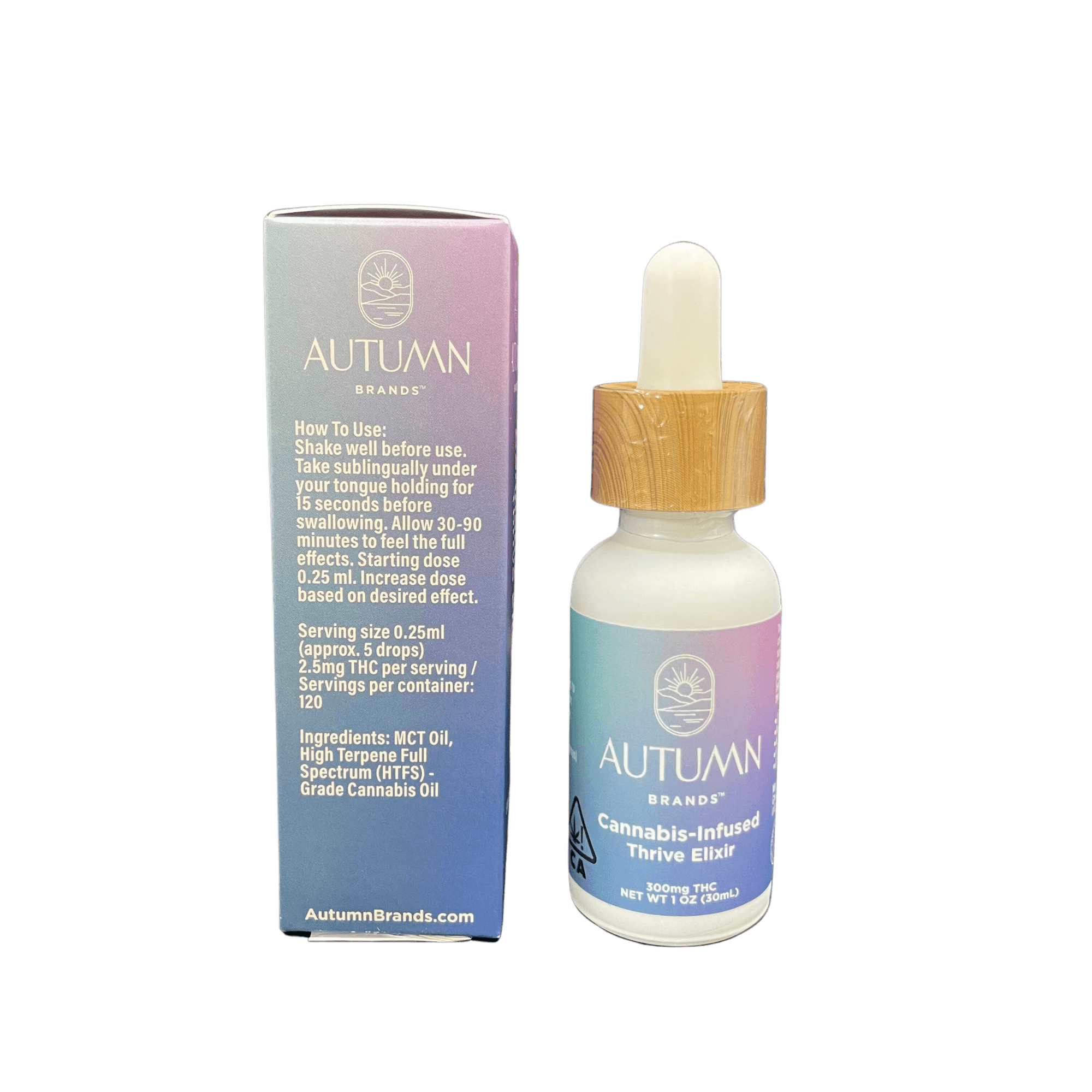 1:2 Thrive Elixir (150mg CBD/300mg THC)