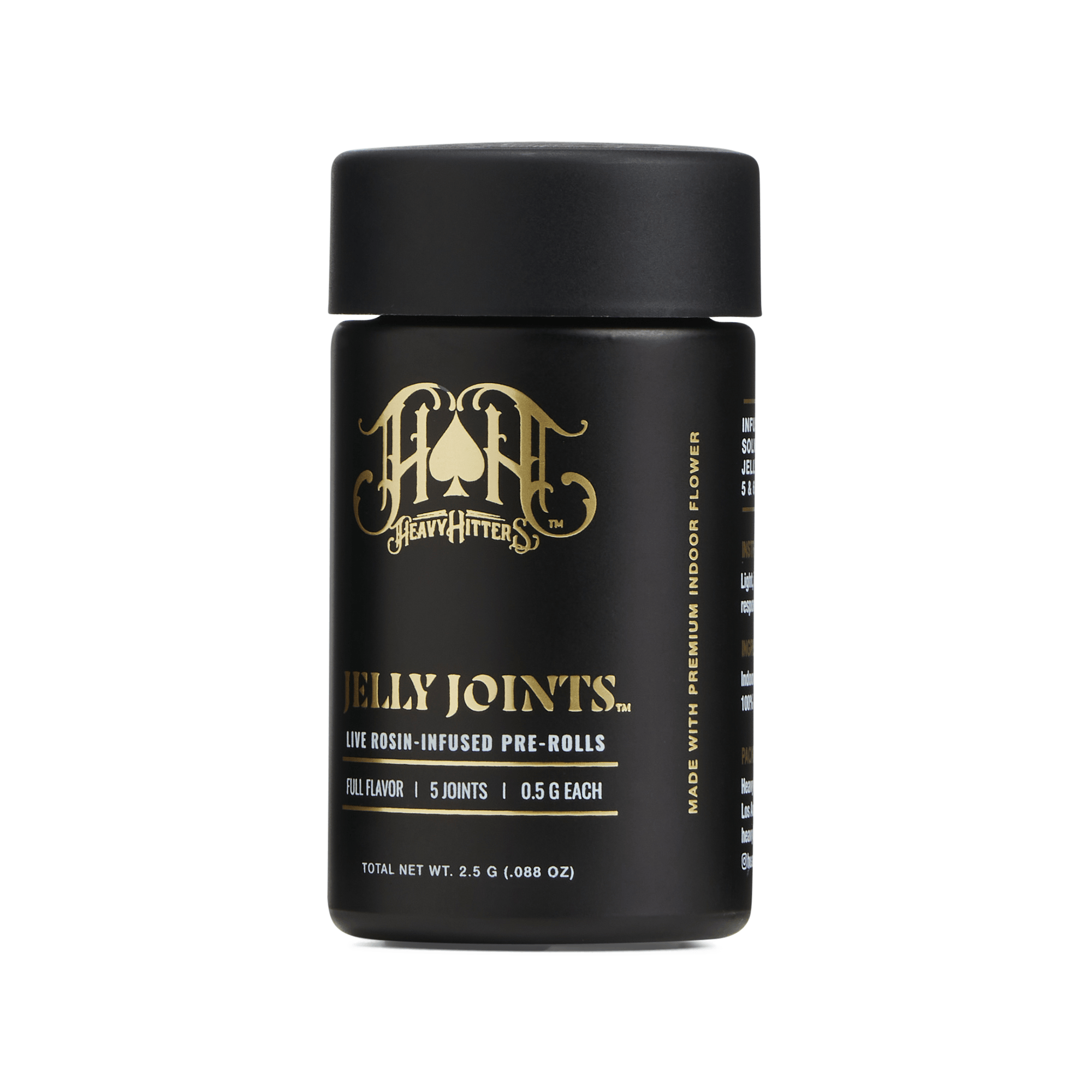 Blue Gummies x Sour Strawberry  | Hybrid - Jelly Rosin Infused 0.5g Preroll 5-Pack