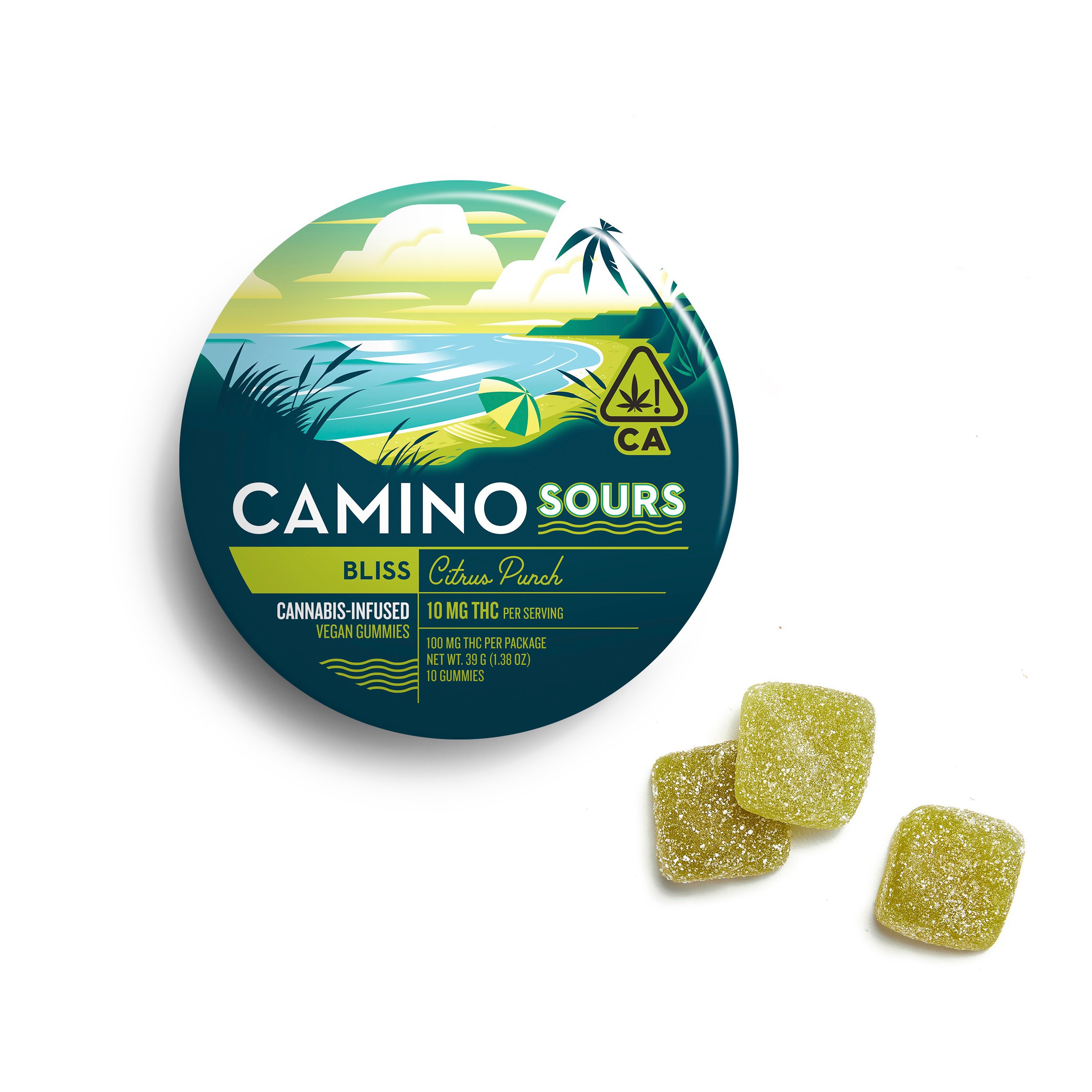 'Bliss' Citrus Punch [10pk] (100mg THC)