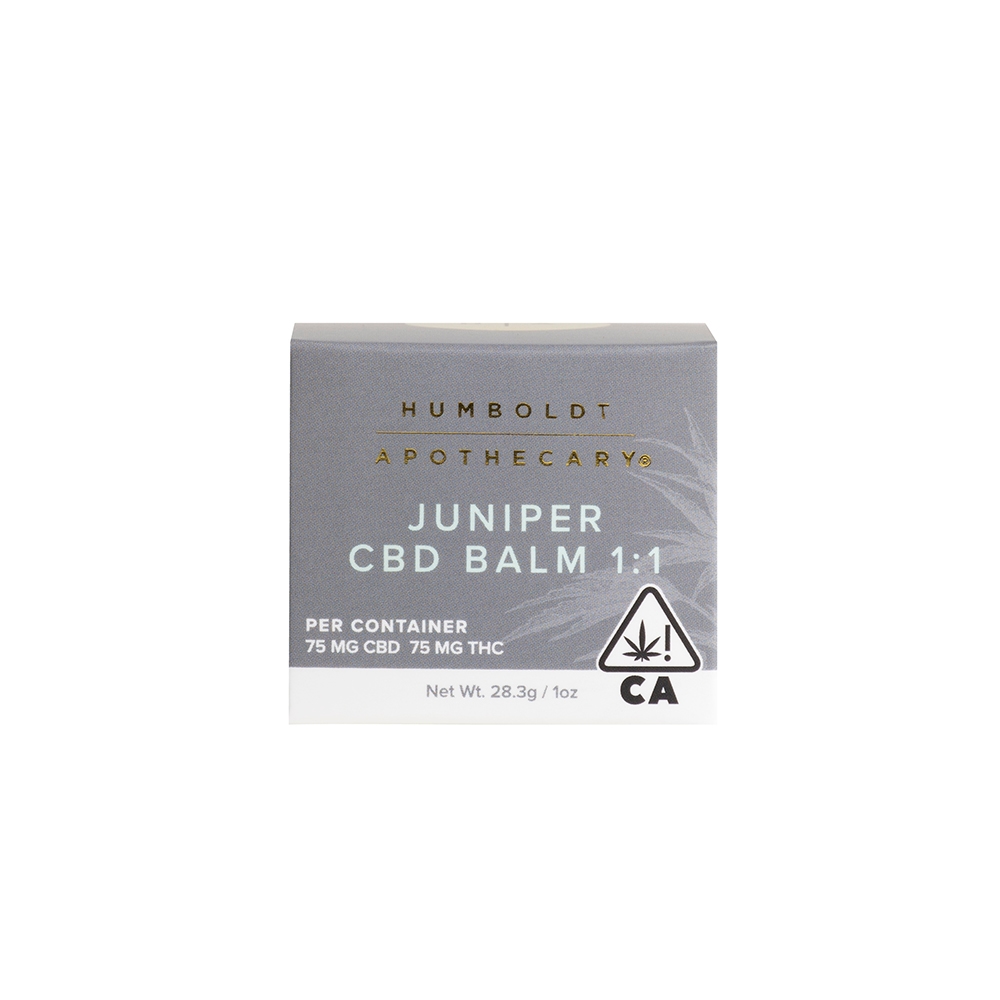 1:1 Juniper Balm [1oz] (75mg CBD/75mg THC)