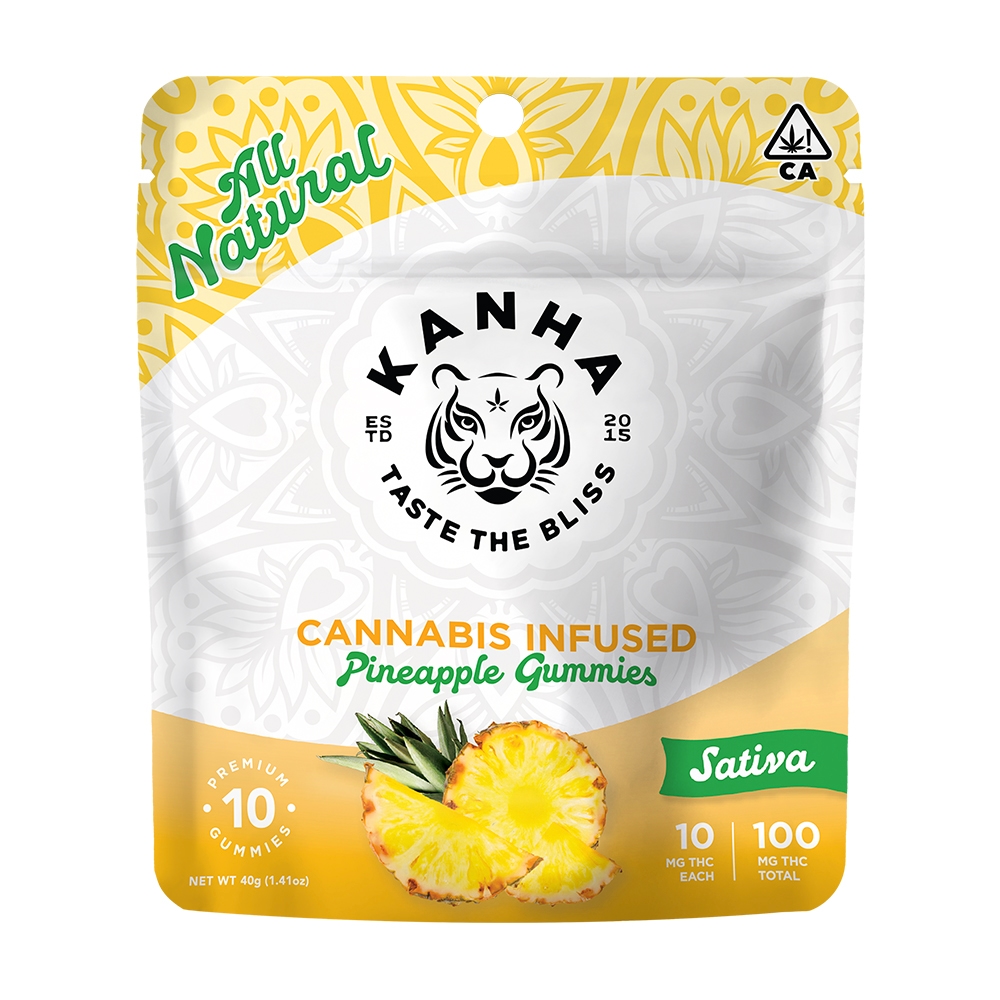 Pineapple - Sativa [10pk] (100mg)