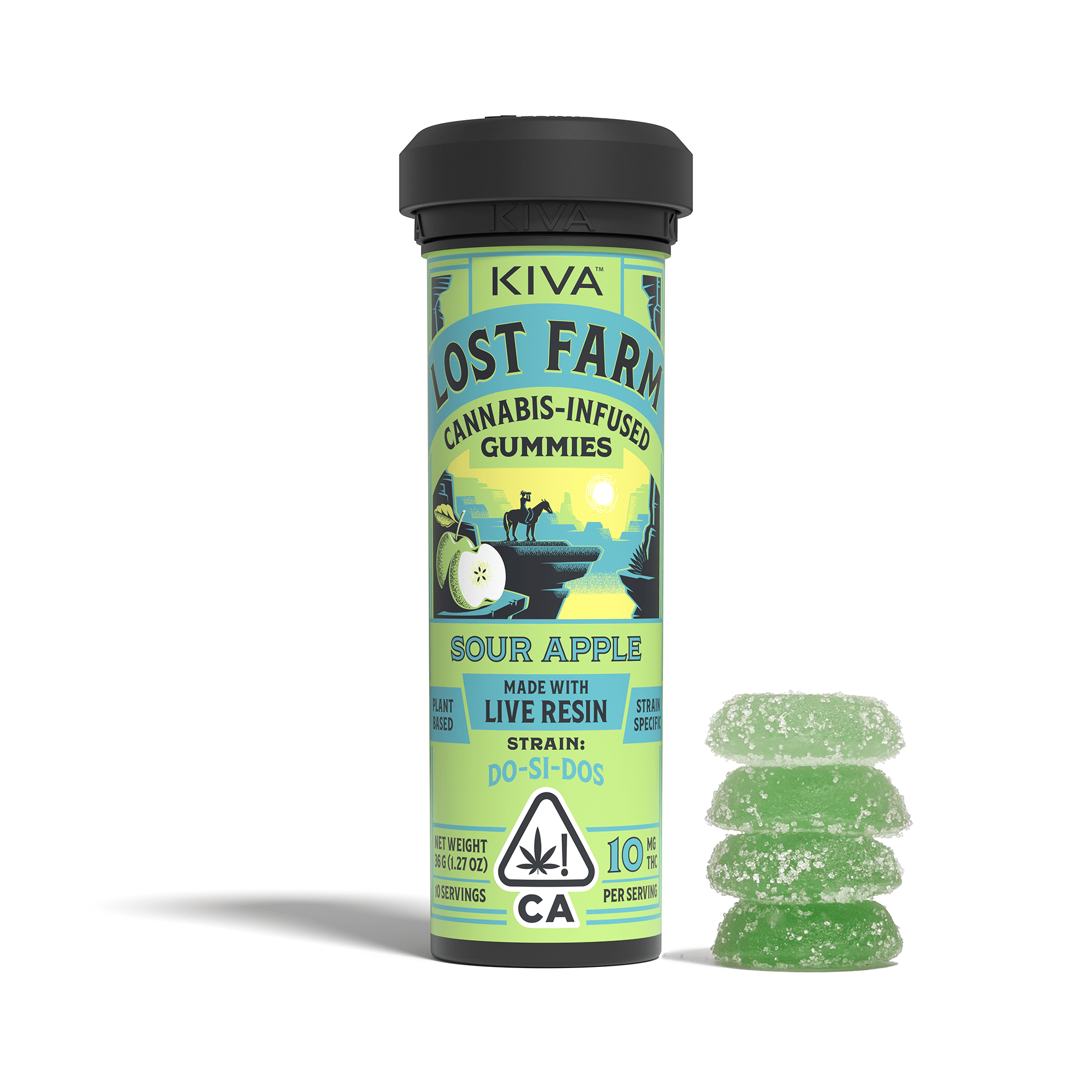 Sour Apple x Do-Si-Dos Gummies [10pk] (100mg)