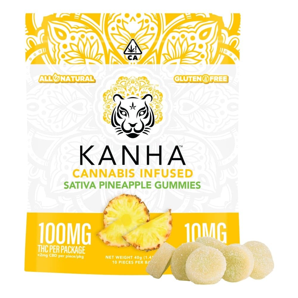 Pineapple - Sativa [10pk] (100mg)