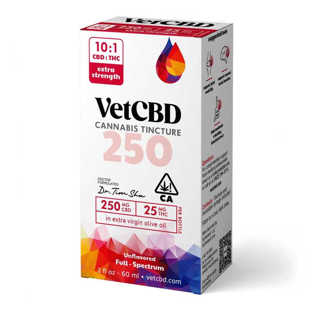 10:1 CBD Tincture [2oz] (250mg CBD/25mg THC)
