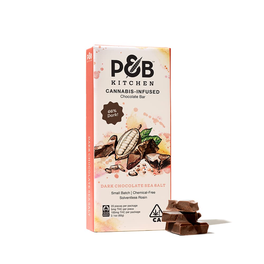 Dark Chocolate With Sea Salt [20pk] (100mg)
