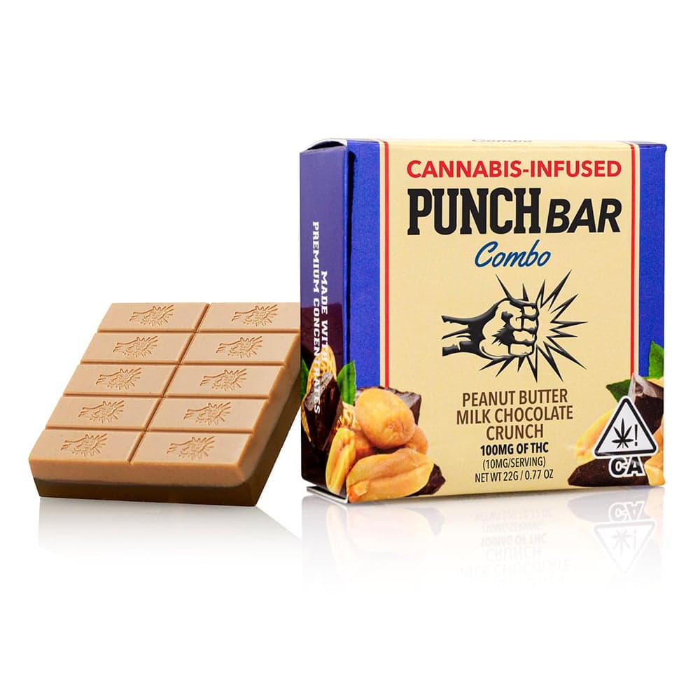 Peanut Butter Milk Chocolate Crunch (100mg)