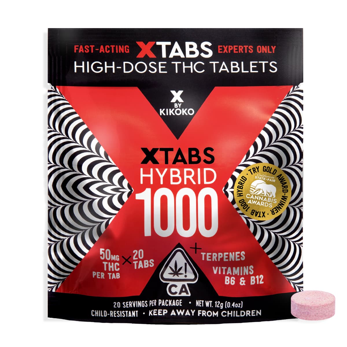 XTabs Hybrid 1000 [20pk] (1000mg)