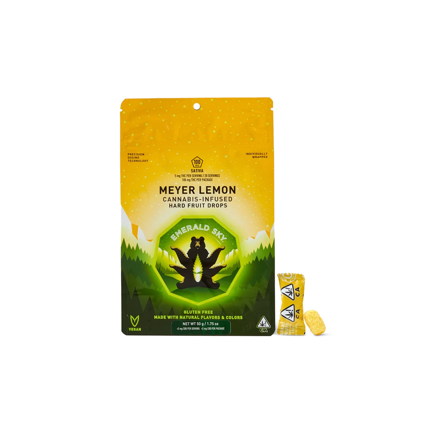 Meyer Lemon | 20pk/5mg - 100mg | Sativa |