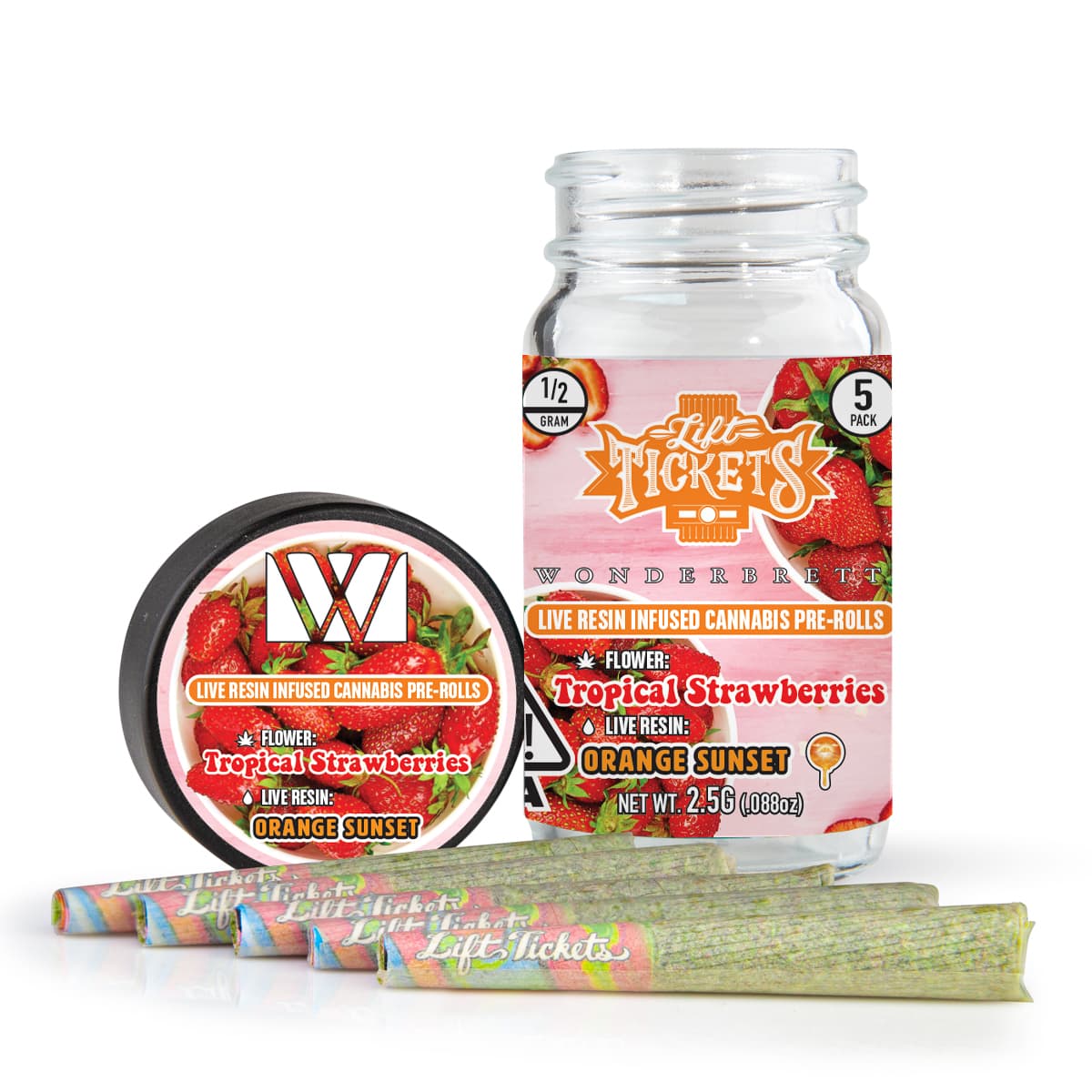 Tropical Strawberries x Orange Sunset [.5g]