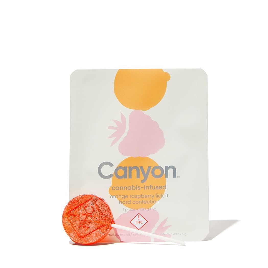 Orange Raspberry Lollipop - 10mg