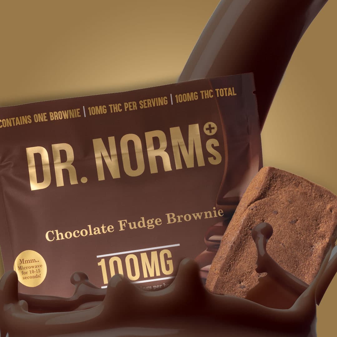 Vegan Fudge Brownie (100mg)