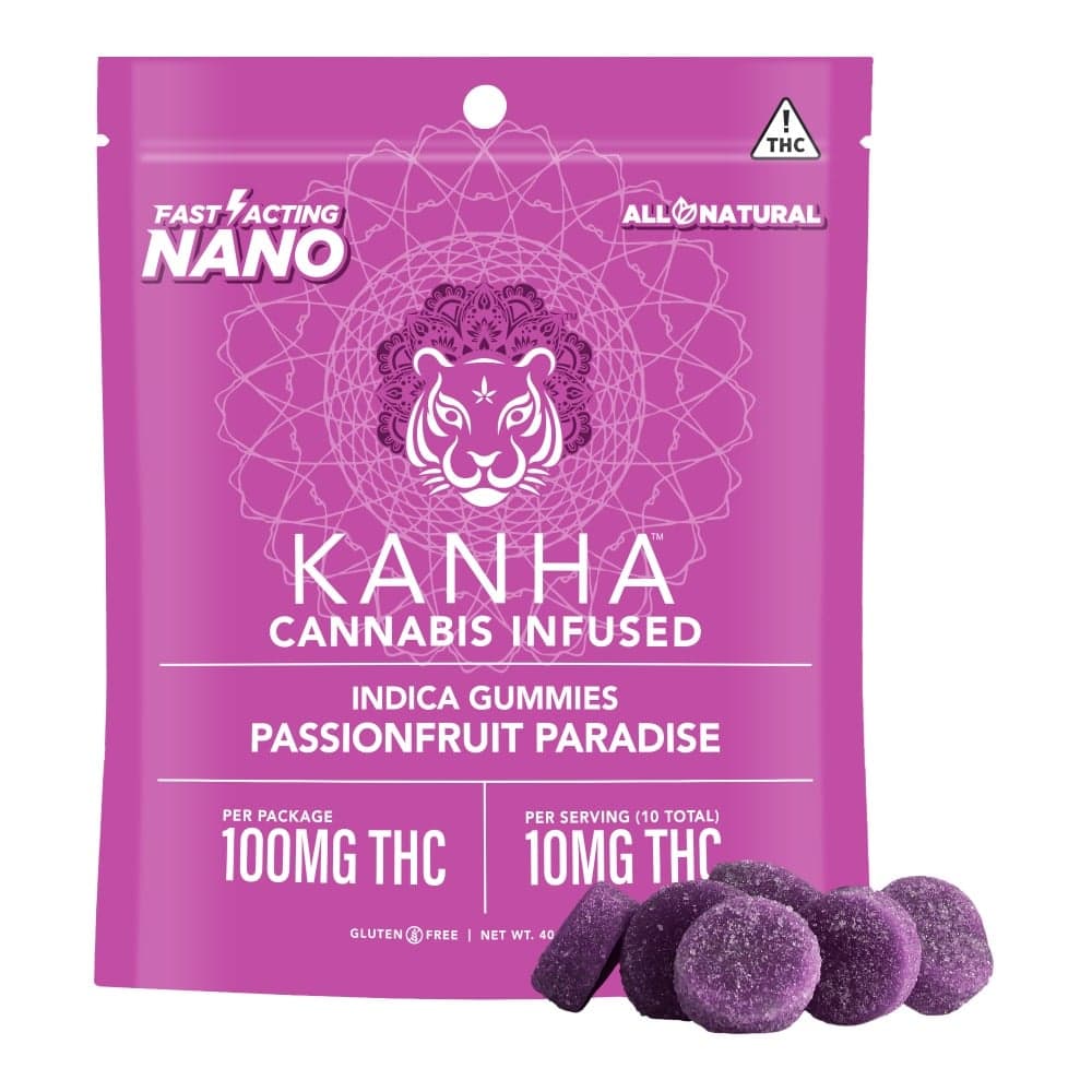 Passionfruit Paradise - Indica [10pk] (100mg)