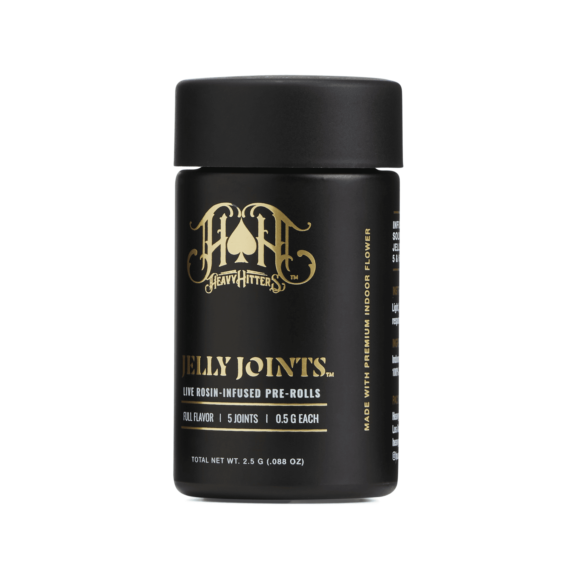 Blue Gummies x Sour Strawberry  | Hybrid - Jelly Rosin Infused 0.5g Preroll 5-Pack