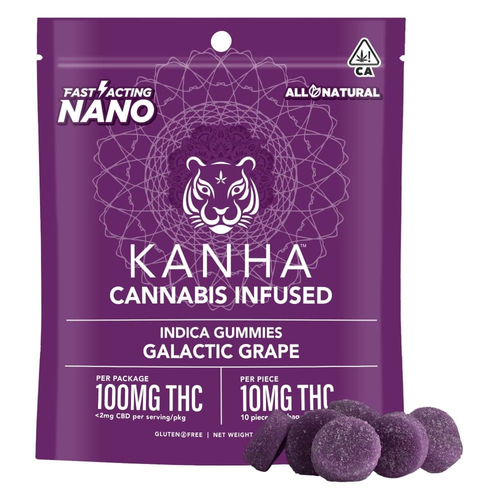 Galactic Grape - Indica [10pk] (100mg)