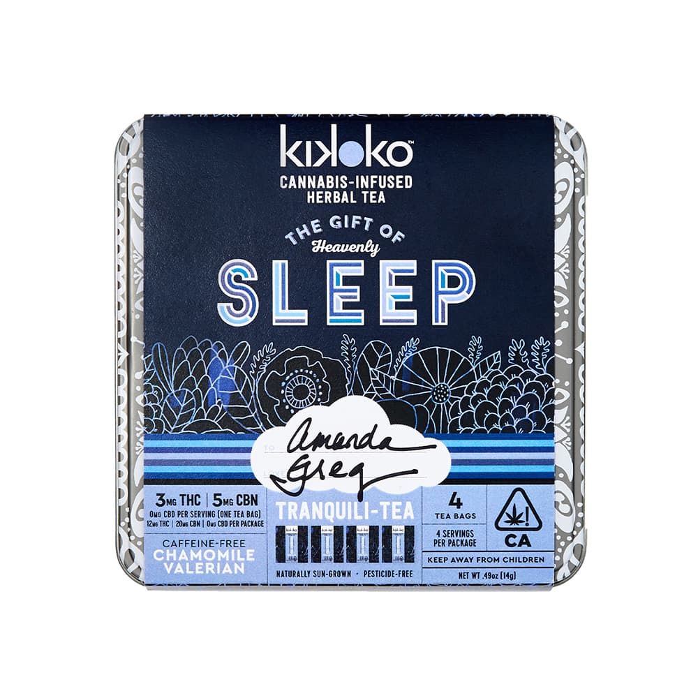 Tranquili-Tea Gift of Sleep 4-Pack (20mg CBN/12mg THC)