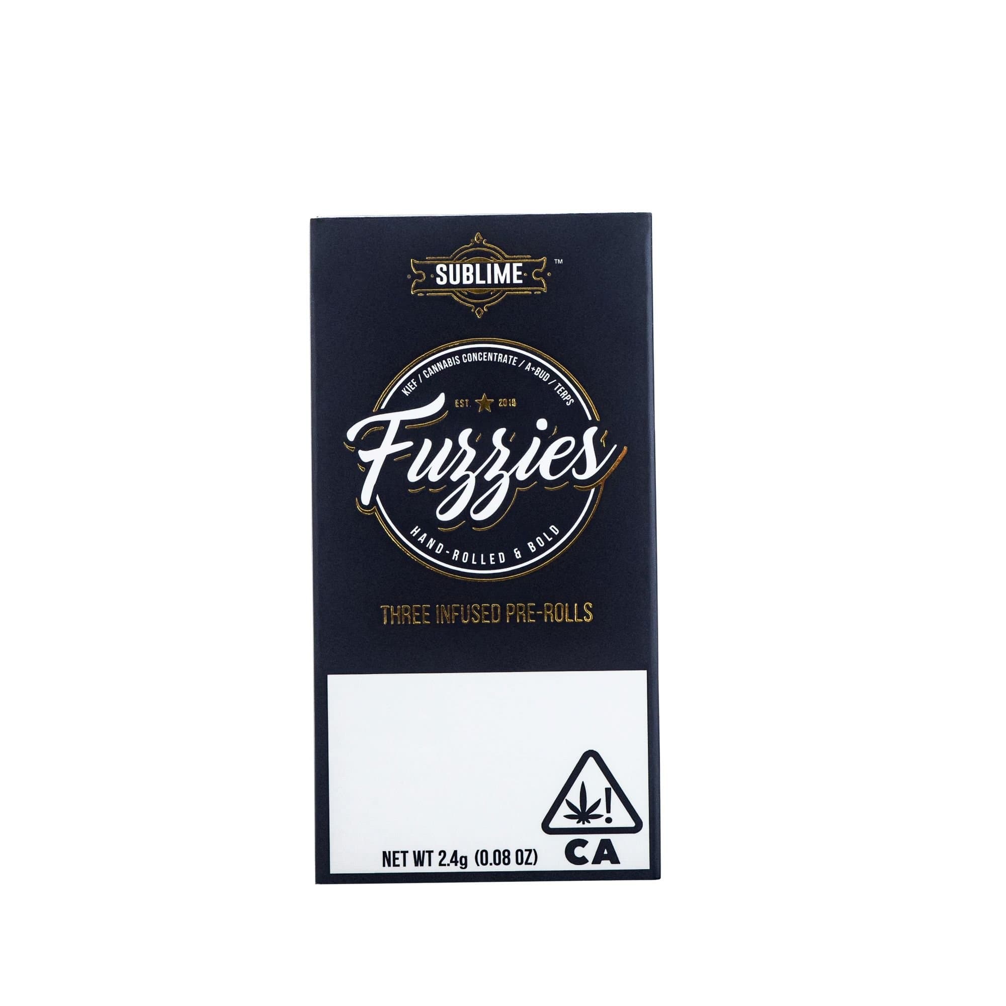 OG Kush - Mini Fuzzies Indica - 3pk [2.4g]