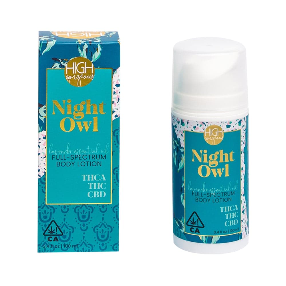 Night Owl [3.4oz] (100mg CBD/300mg THC/100mg THCA)