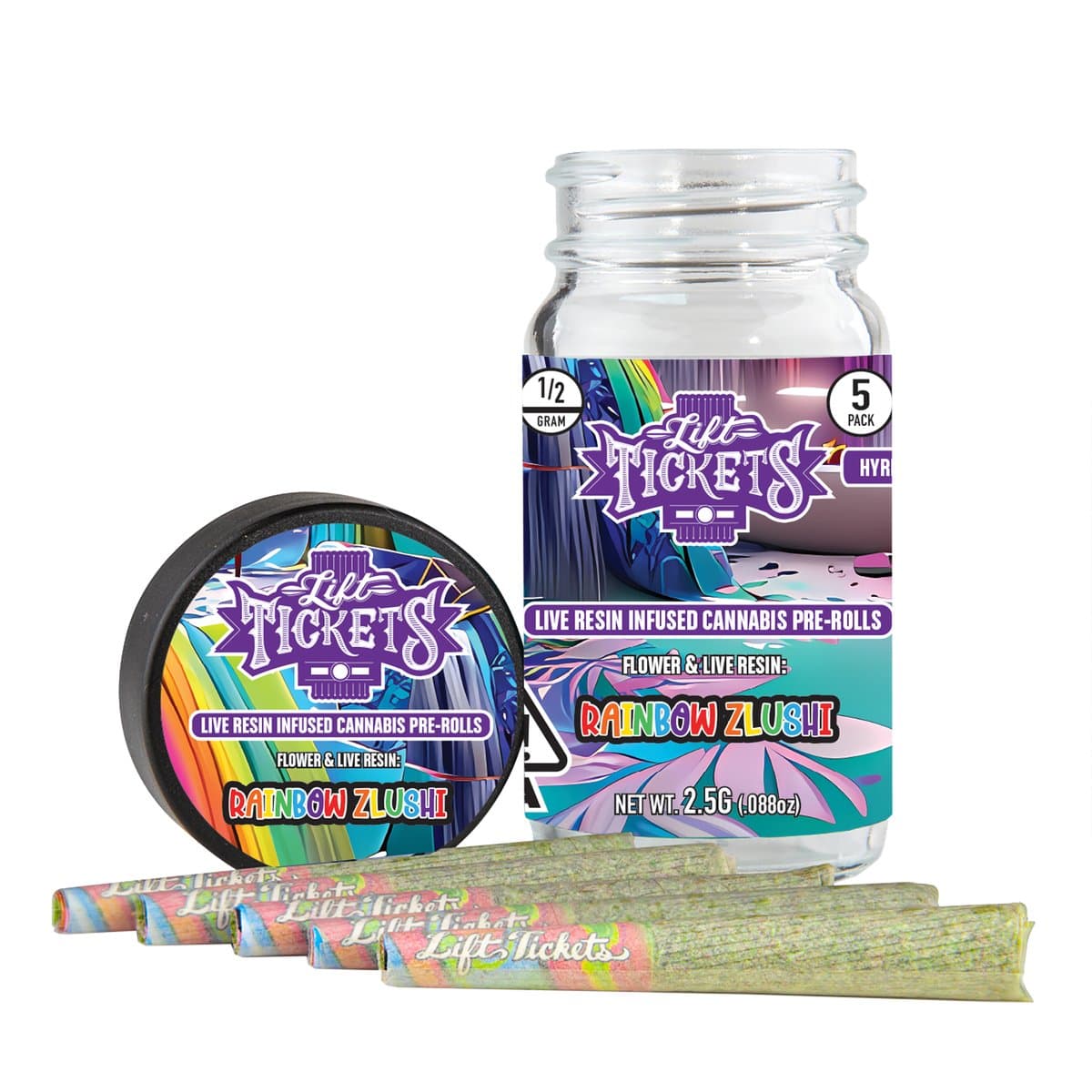 Rainbow Zlushi [.5g]