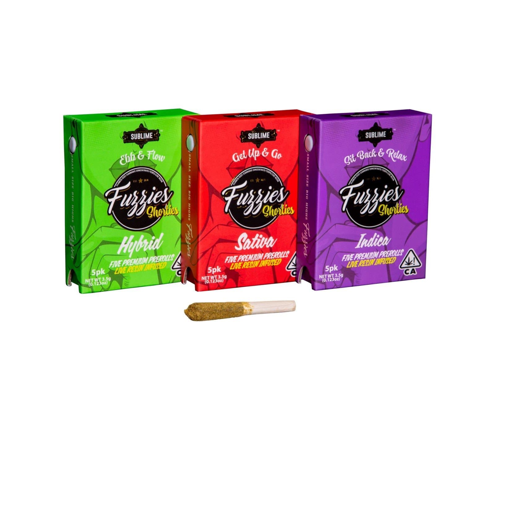 Fuzzies Shorties - Purple Punch [.7g]