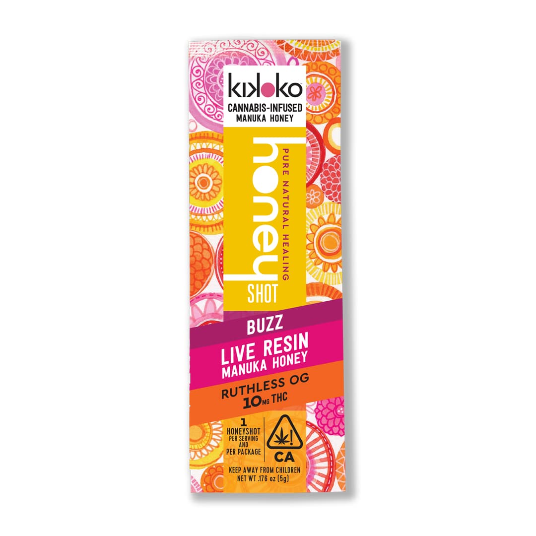 HoneyShot Buzz Live Resin Ruthless OG (10mg THC)