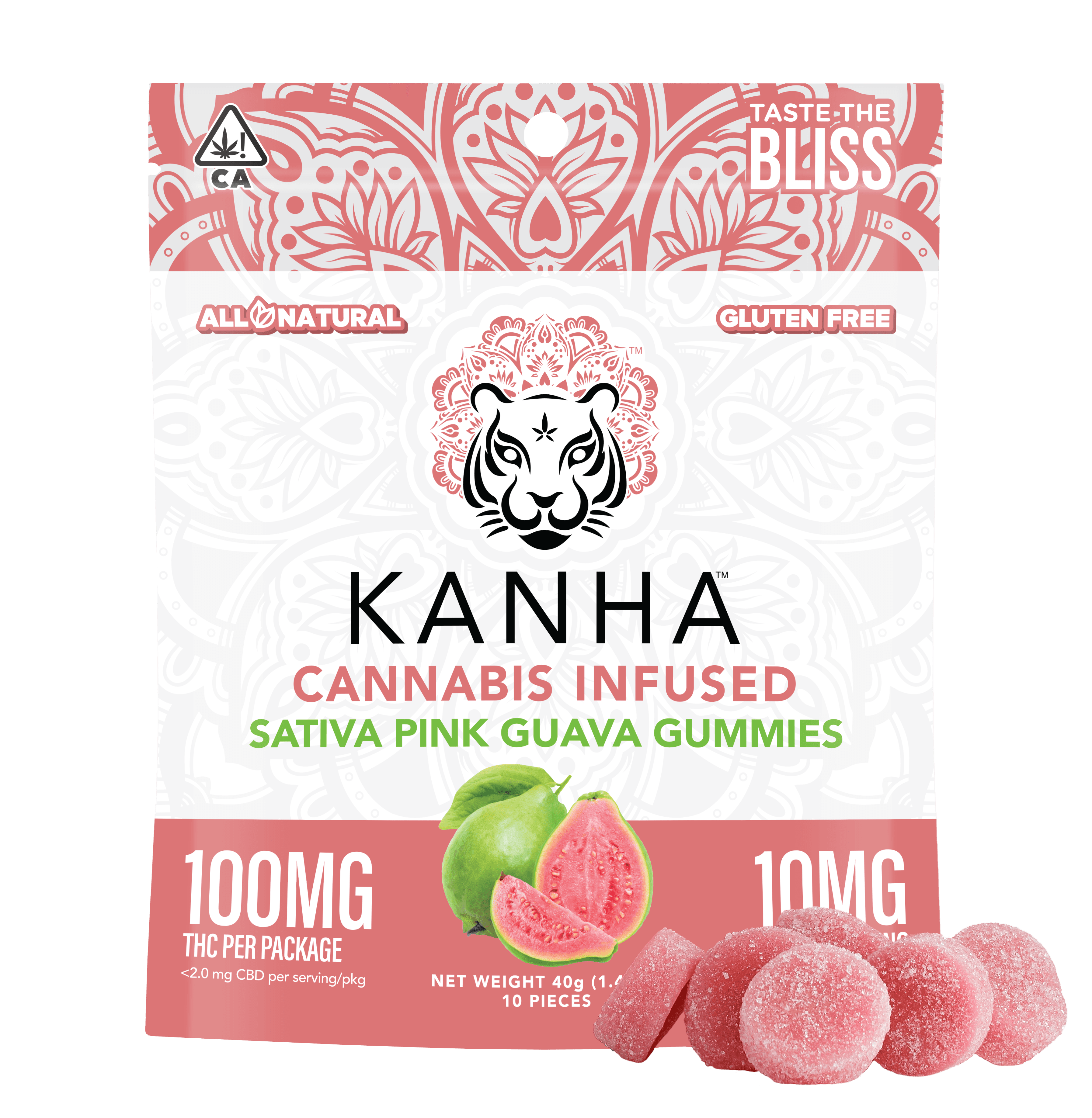 Pink Guava - Sativa [10pk] (100mg)